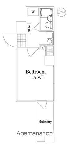 日神パレステージ南池袋(1K/9階)の間取り写真