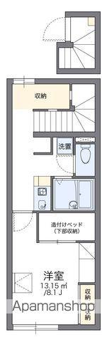 レオパレス柘榴(1K/2階)の間取り写真
