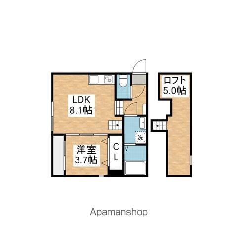 ノブレス・ルミエ(1LDK/1階)の間取り写真