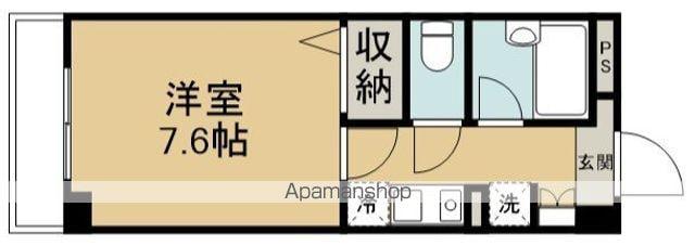 SONNE BLD Ⅱ(1K/3階)の間取り写真