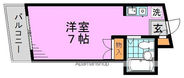 アイ・エステート阿佐ヶ谷(ワンルーム/4階)の間取り写真