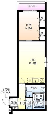 フジパレス日根野駅南1番館(1LDK/3階)の間取り写真