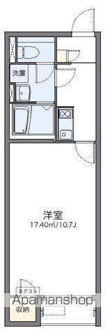 レオネクストCHRISTAR(1K/2階)の間取り写真