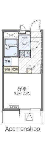 レオパレスBOSHUKE水笠(1K/3階)の間取り写真