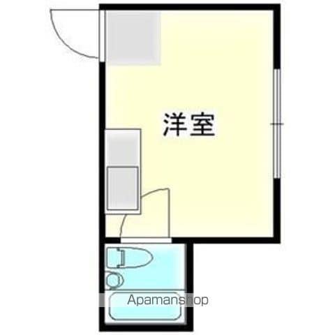 ロイヤル遠里小野(ワンルーム/2階)の間取り写真