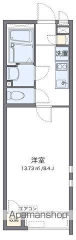 クレイノ吉見ノ里Ⅰ(1K/1階)の間取り写真