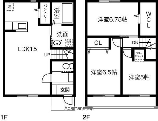 CLAIR(3LDK)の間取り写真