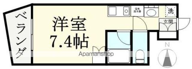 スプレモ.メゾンD(ワンルーム/4階)の間取り写真