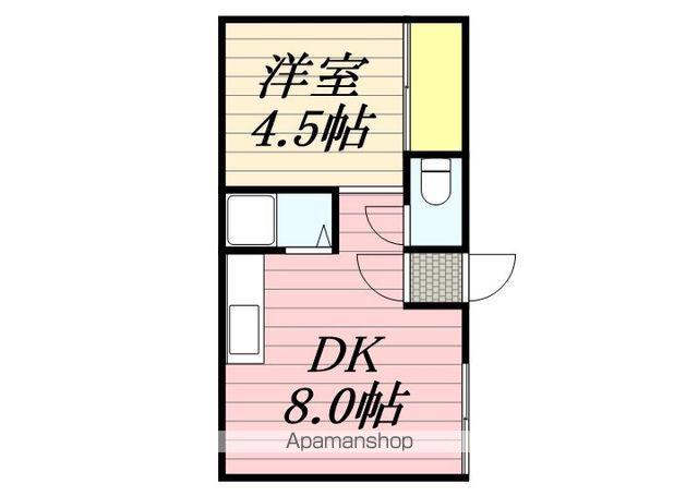 ハイムコメット(1LDK/2階)の間取り写真