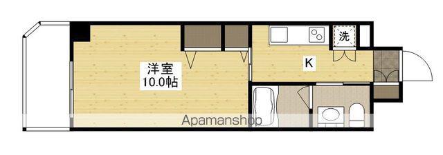 GRANMA FUKUYOSHI(1K/4階)の間取り写真