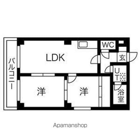 サントアリオデ元町(2LDK/5階)の間取り写真