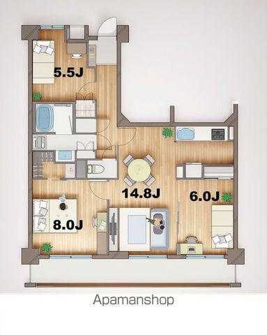 ステラメゾン田端(3LDK/4階)の間取り写真