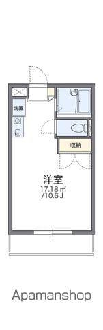 レオパレス上之郷(1K/2階)の間取り写真