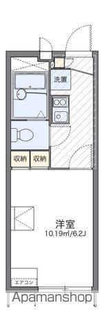 レオパレス世田谷(1K/1階)の間取り写真