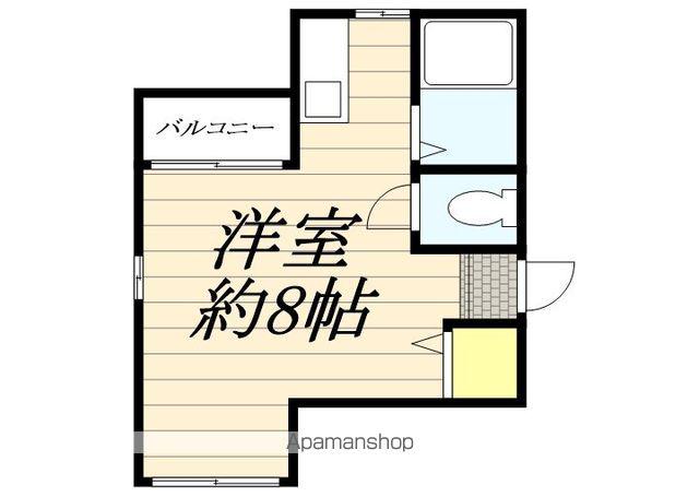 城南ビレッジ(ワンルーム/1階)の間取り写真