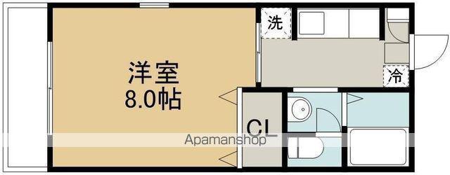 セフィラ八幡(1K/1階)の間取り写真