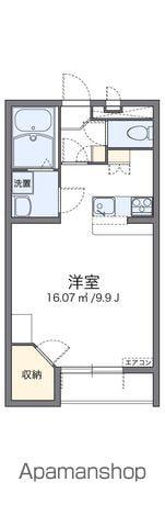 レオパレス北丘(1K/2階)の間取り写真