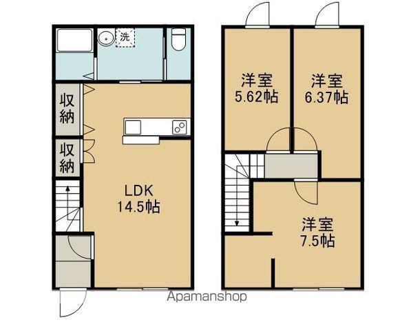 リビエ朝日(3LDK)の間取り写真