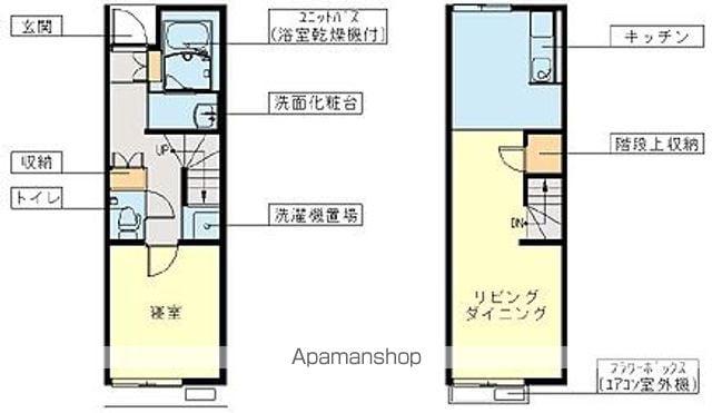 レオネクストクラジヤイ(1LDK/1階)の間取り写真