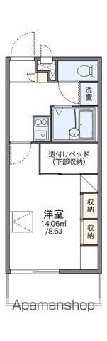 レオパレスプレミール東本浦(1K/2階)の間取り写真