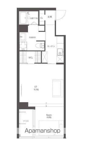 AKHC(1LDK/2階)の間取り写真