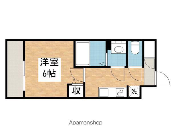 メイクス今池PRIME(1K/6階)の間取り写真