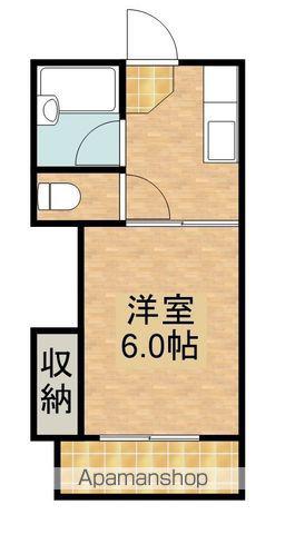 YSコーポ(1K/3階)の間取り写真