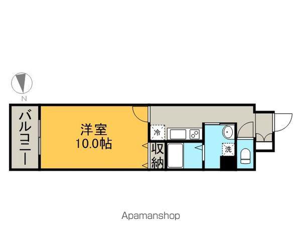 GRAMERCY SAKAE(1K/12階)の間取り写真