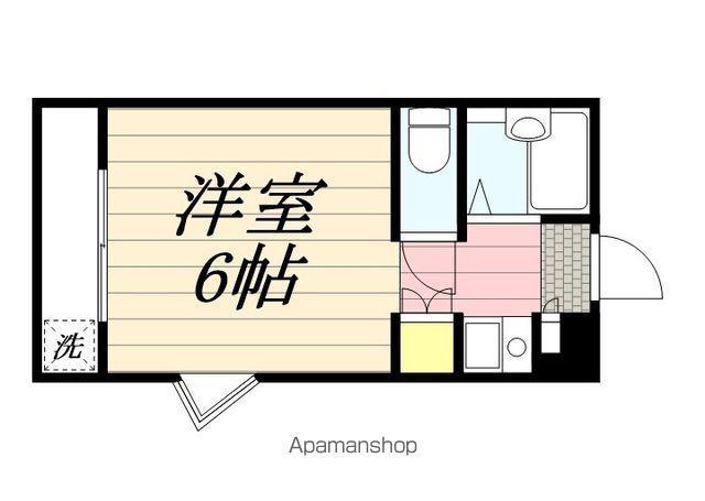 プレアール新外(1K/2階)の間取り写真