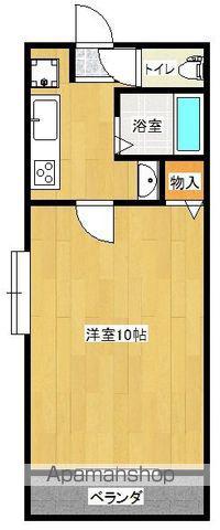 第8年見マンション(1K/7階)の間取り写真
