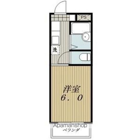 SPERANZA2(1K/3階)の間取り写真