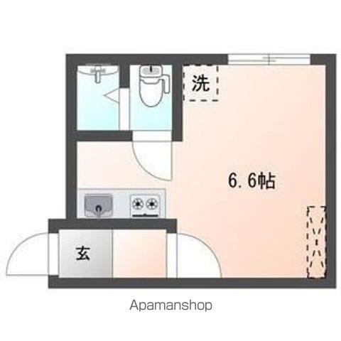 T-ROUTE菊水(ワンルーム/4階)の間取り写真