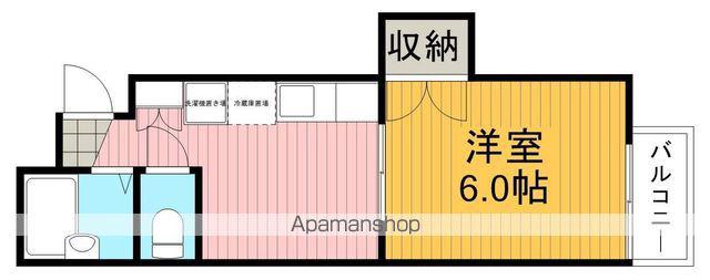 T・T・HOUSE(1K/2階)の間取り写真