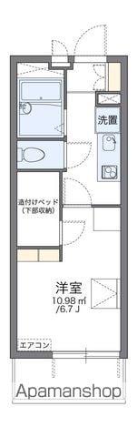 レオパレスダイチA(1K/4階)の間取り写真