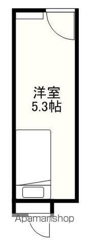 C-PLUS草薙(ワンルーム/1階)の間取り写真