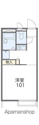 レオパレスTAKAKURA(1K/2階)の間取り写真