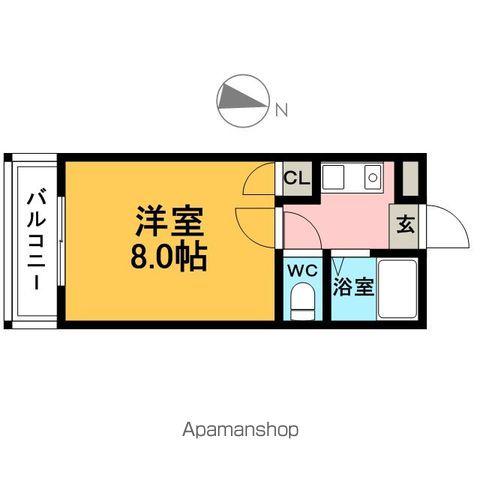 プレシャス博多駅A(1K/5階)の間取り写真