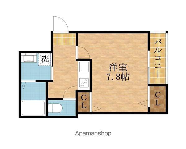 フジパレス滝井元町2番館(1K/3階)の間取り写真