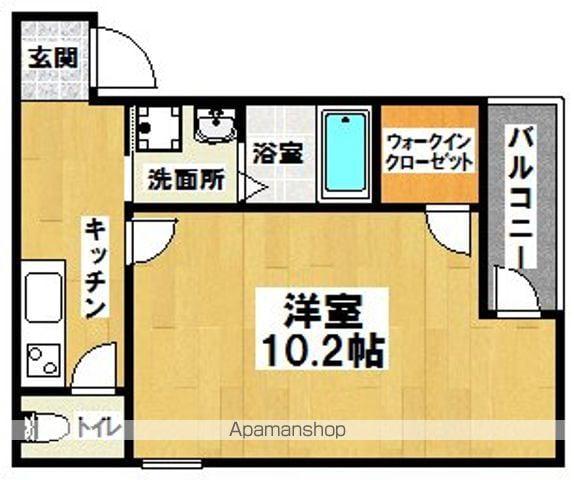 フジパレスあびこⅤ番館(1K/1階)の間取り写真