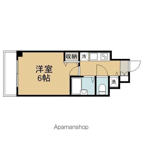 トーシンフェニックス高円寺参番館(1K/3階)の間取り写真