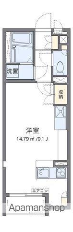 レオネクスト27WING(ワンルーム/1階)の間取り写真