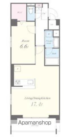 STELLA MARIS(1LDK/8階)の間取り写真