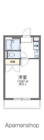 レオパレスFIELD MS(1K/2階)の間取り写真