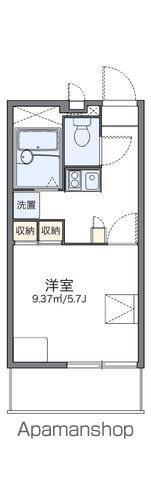 レオパレス延珠(1K/3階)の間取り写真