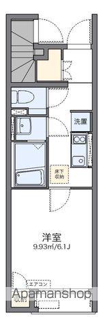 レオネクストエスポワール(1K/1階)の間取り写真