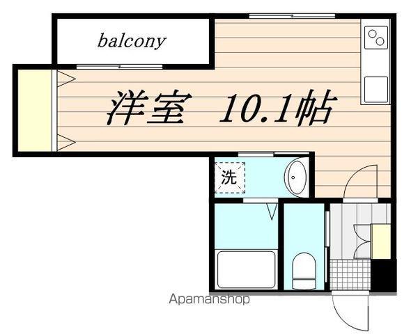 ファミールさくら(ワンルーム/3階)の間取り写真