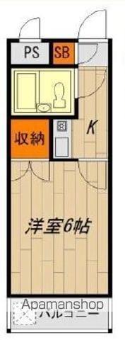 ワコー豊玉(1K/2階)の間取り写真