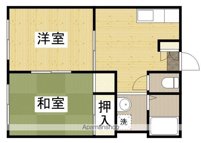 コーポレマーユ A(2DK/1階)の間取り写真