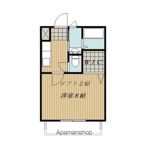 リオ・グランデ(1K/2階)の間取り写真