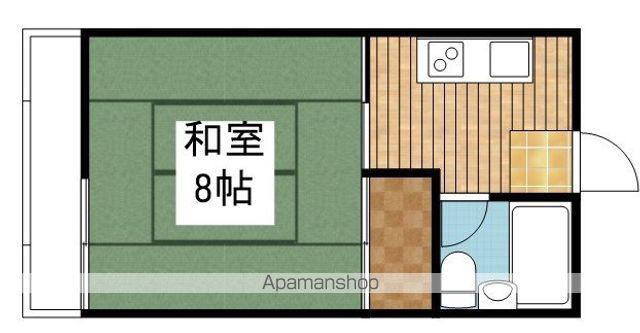 アーバンハイツ(1K/1階)の間取り写真